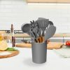 11Pcs Silicone Cooking Utensil Set Heat Resist