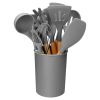 11Pcs Silicone Cooking Utensil Set Heat Resist