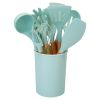 11Pcs Silicone Cooking Utensil Set Heat Resist