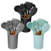 11Pcs Silicone Cooking Utensil Set Heat Resist