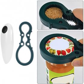 Electric can opener set, can opener, one-click start, suitable for people with small strength, outdoor camping gadgets, small household appliance